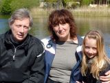 Christine et Patrice Dubois, avec Laura